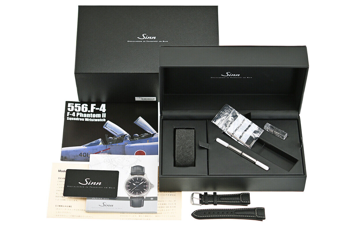 Very Rare Sinn Watch 556.F-4 Japan limited 100 pieces w/box Used in Japan F/S