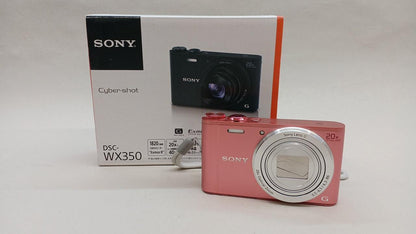 Sony Digital camera Model number: DSC-WX350 Used in Japan F/S