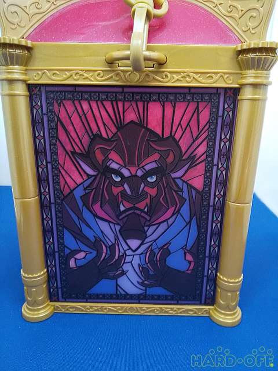 Rare Tokyo Disney Resort Popcorn Bucket Beauty and the Beast Used in Japan