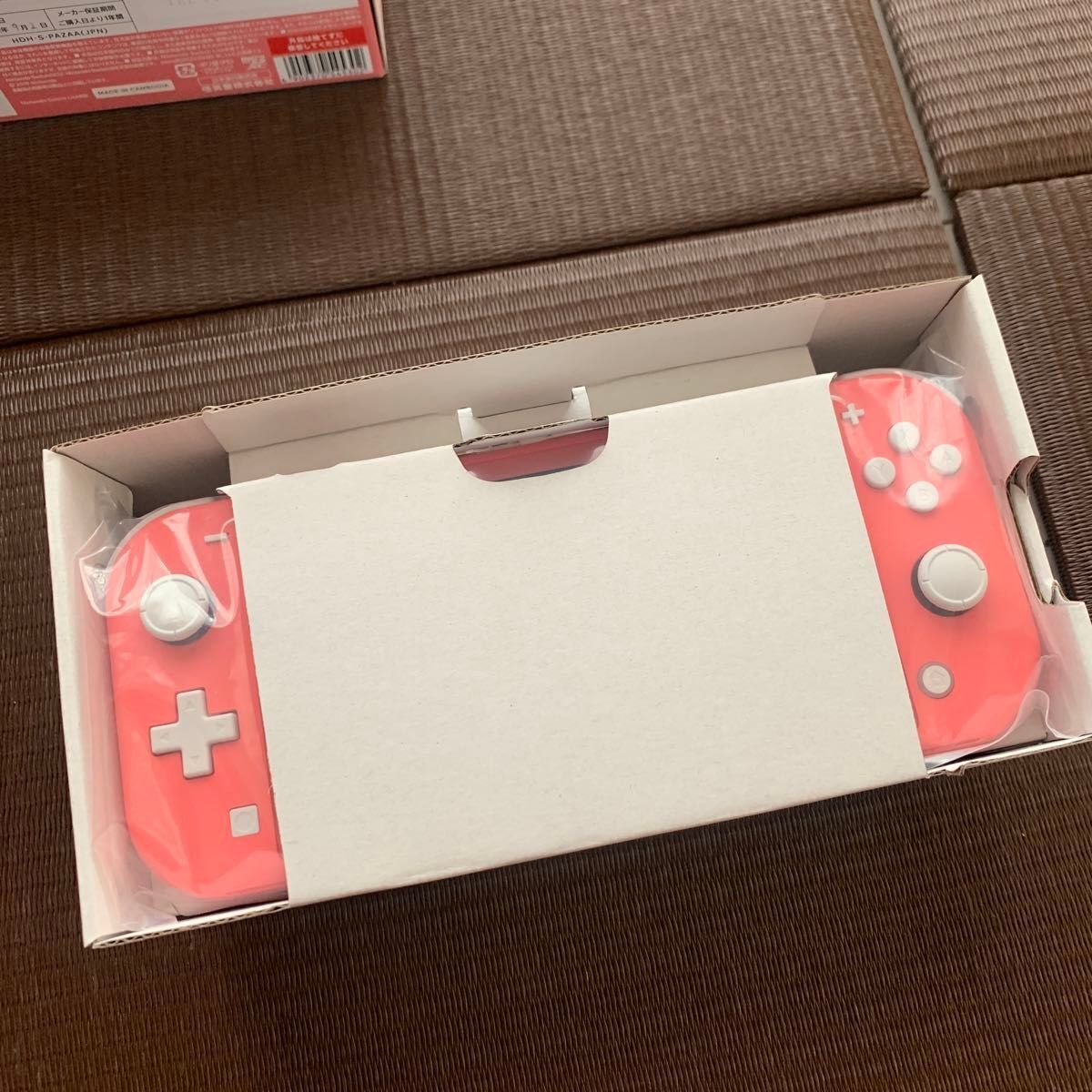 Nintendo Switch Lite main unit only  Coral (Pink) w/box Used in Japan F/S