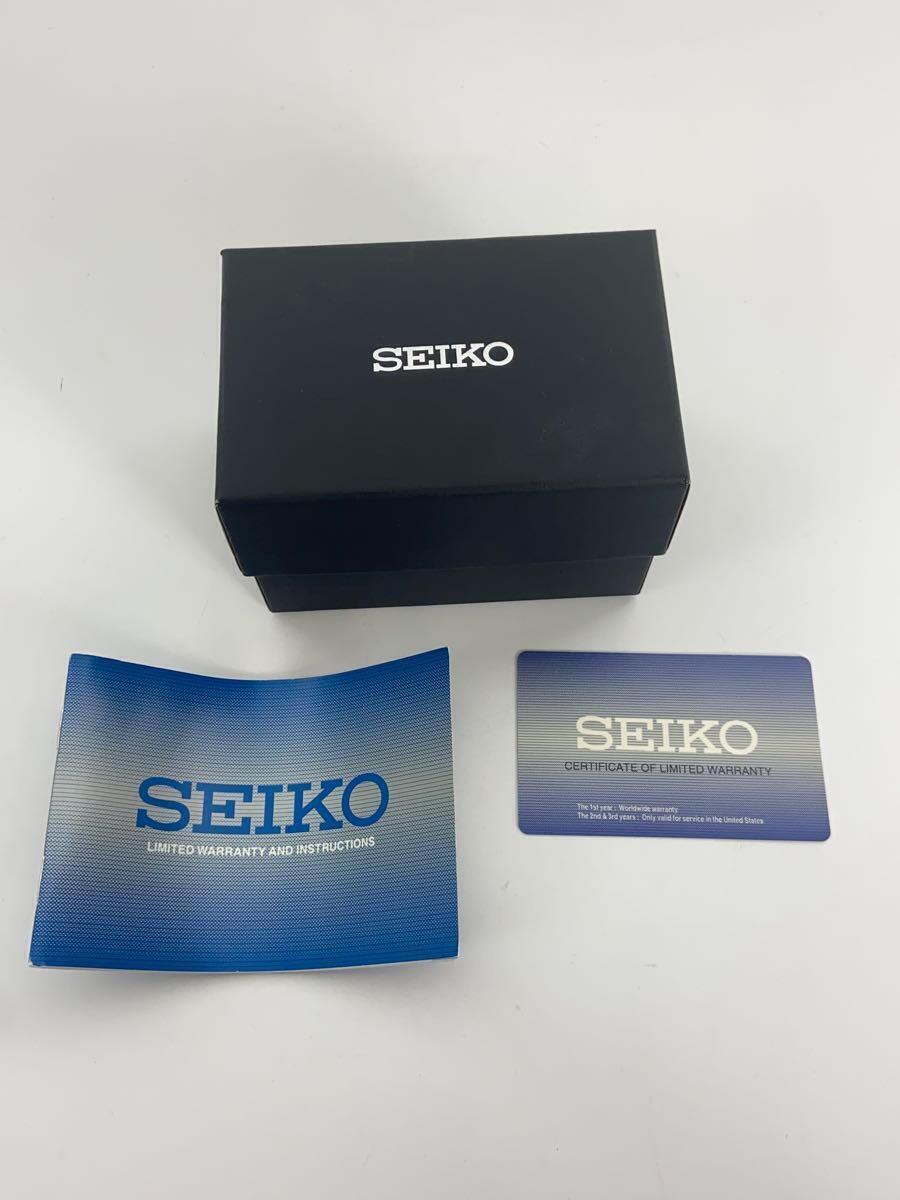 Seiko Watch Chronograph Quartz Analog Black V175-0EN0 Used in Japan F/S