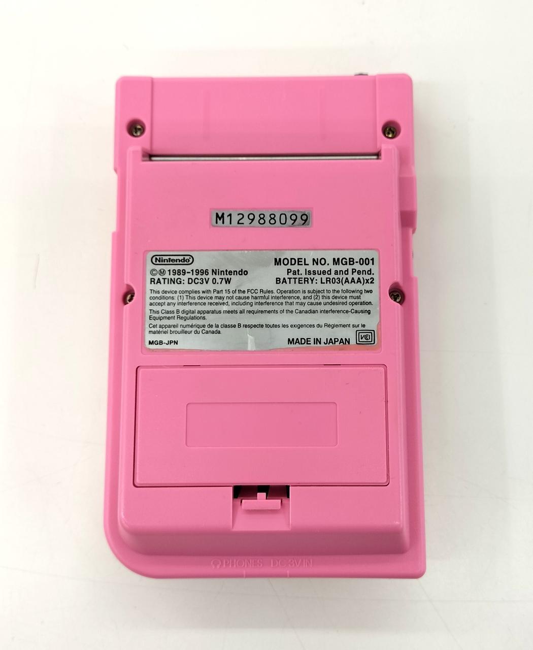 Rare NINTENDO Game Boy Pocket Hello Kitty : MGB-001 Used in Japan F/S