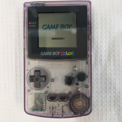 Nintendo Gameboy Color Clear CGB-001 Used in Japan F/S