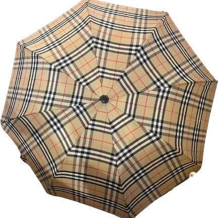 Burberry Nova Check Folding Umbrella Automatic Opening and Closing Used JPN F/S