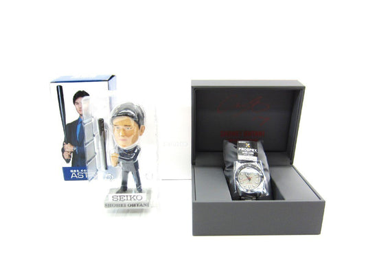 Mint Seiko Watch Prospex Diver Scuba Shohei Otani Limited w/bobble head From JPN