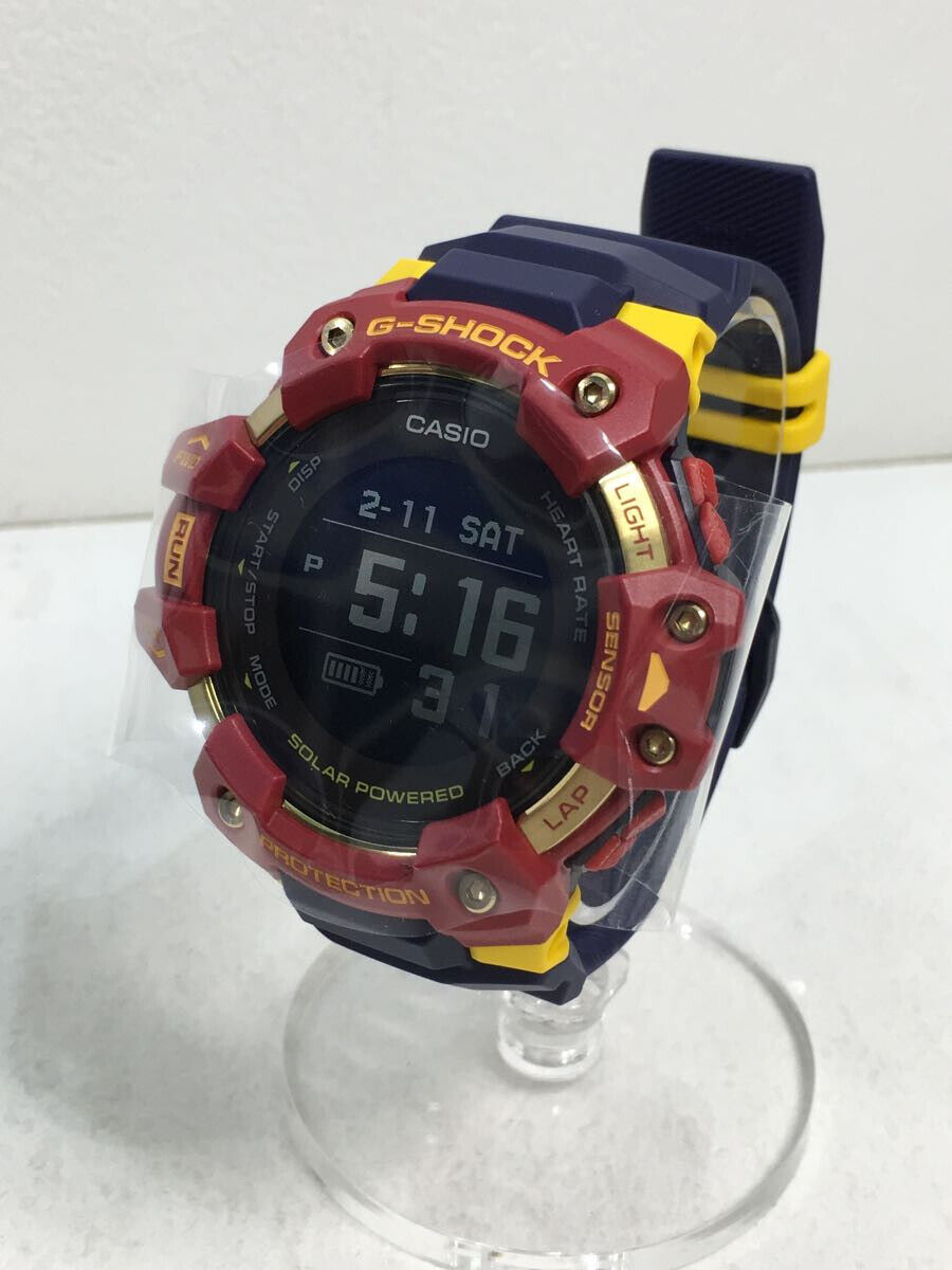 CASIO Solar Watch G-SHOCK Digital Rubber w/box Used in Japan F/S