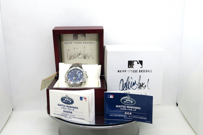 Mint Rare Citizen Watch Seattle Mariners 25th 51 Ichiro Special Model Used F/S