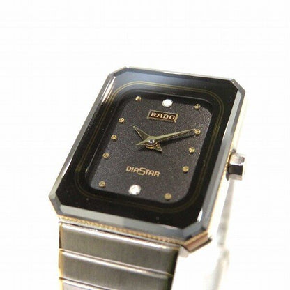 Rado Watch Diastar Ladies quartz V-2200 w/box Used in Japan F/S