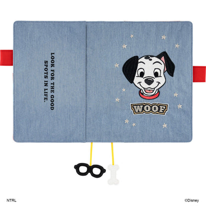 Hobonichi Notebook Cover A5 Cousin Size 101 Dalmatians WOOF From Japan F/S