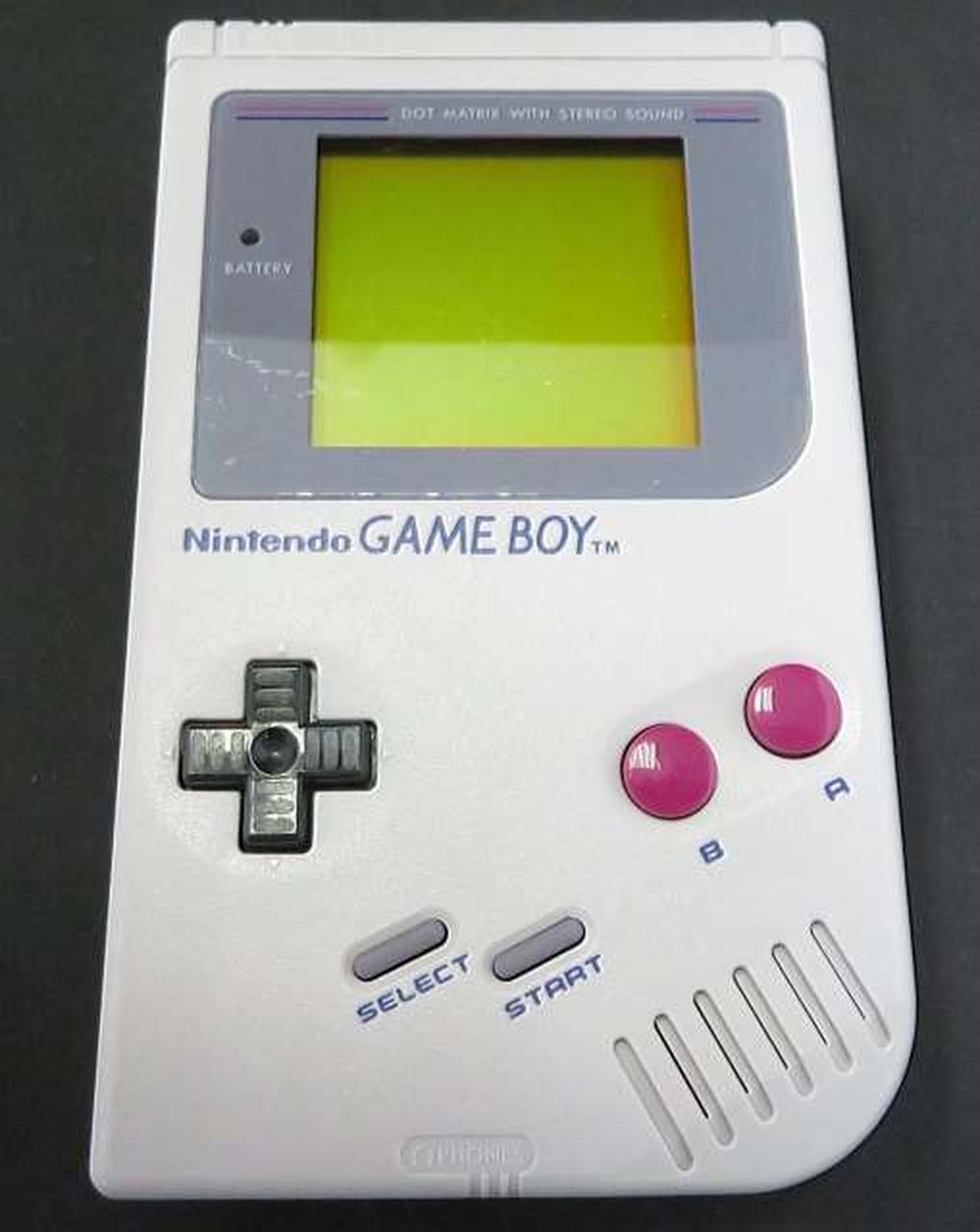 AS-IS NINTENDO Game Boy and attached parts model number: DMG-GA Used in Japan