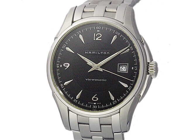 Hamilton Jazzmaster Viewmatic H325150 Men's Automatic Watch Used in Japan F/S