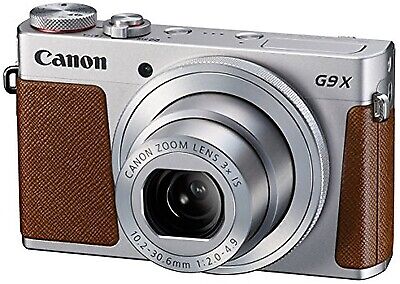 Canon Digital Camera PowerShot G9 X Silver Used in Japan F/S