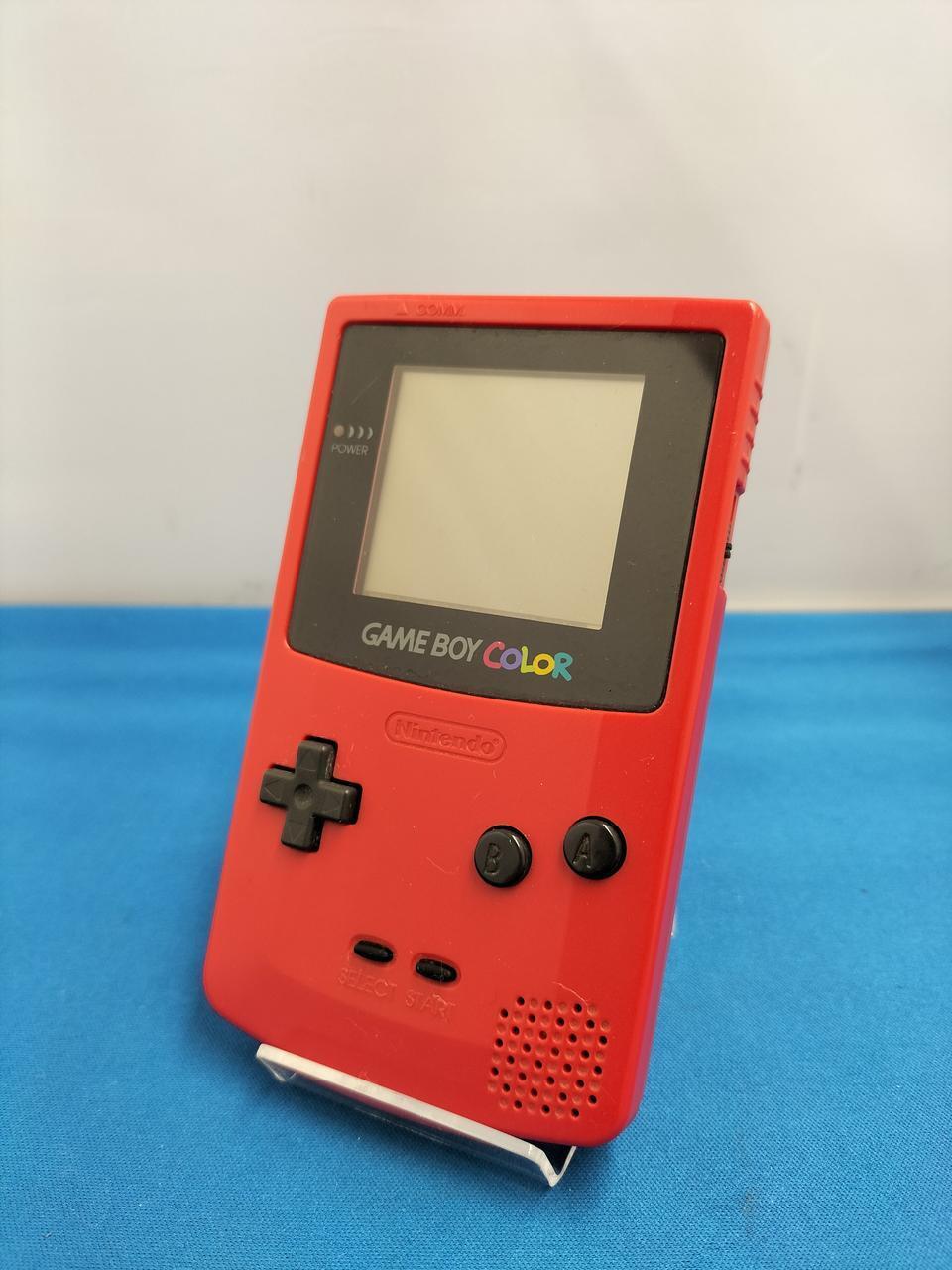 Nintendo Gameboy Color Red CGB-001 Used in Japan