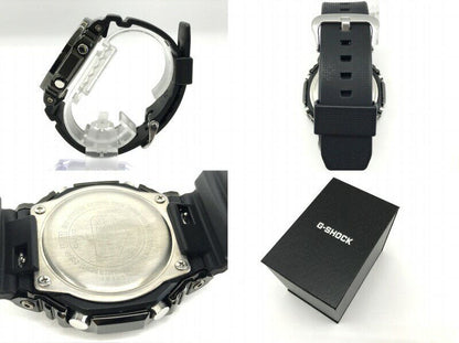 Casio Watch G-Shock Metal Bezel Quartz GM-2100BB-1AJF Used in Japan