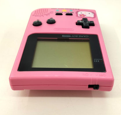 Rare NINTENDO Game Boy Pocket Hello Kitty : MGB-001 Used in Japan F/S