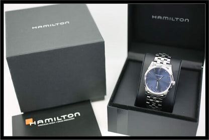 Near Mint Hamilton Watch Jazzmaster Thinline H38511143 Men's Quartz Used in JPN