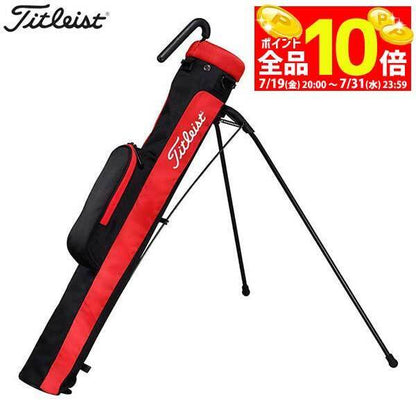 Titleist Men's Next Gen Self Stand Carry Black x Red 2023 Model New From JPN F/S