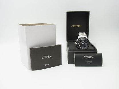 Near Mint Citizen Watch Eco-Drive Men's SS AW1164-53E Used in Japan F/S