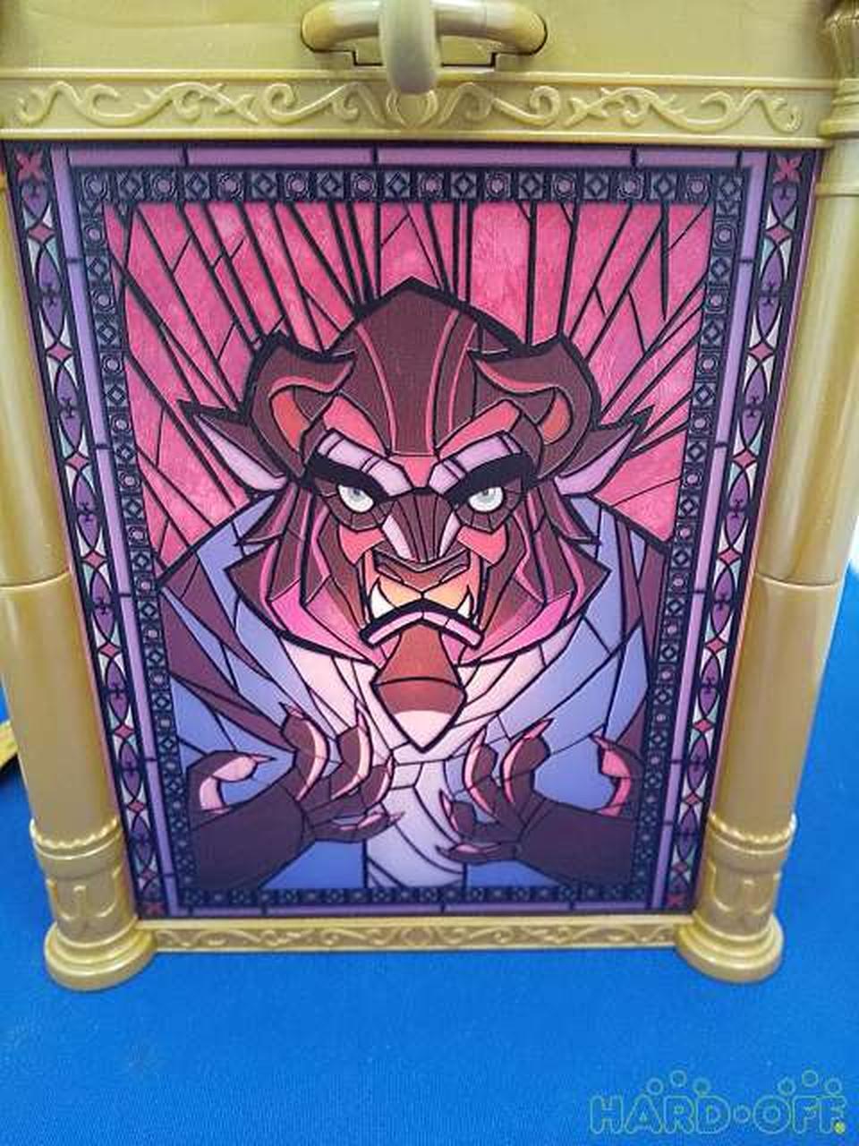 Rare Tokyo Disney Resort Popcorn Bucket Beauty and the Beast Used in Japan