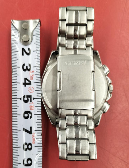 Citizen Watch Solar Radio Wave ‎Eco-Drive E610-S074321 Used in Japan F/S