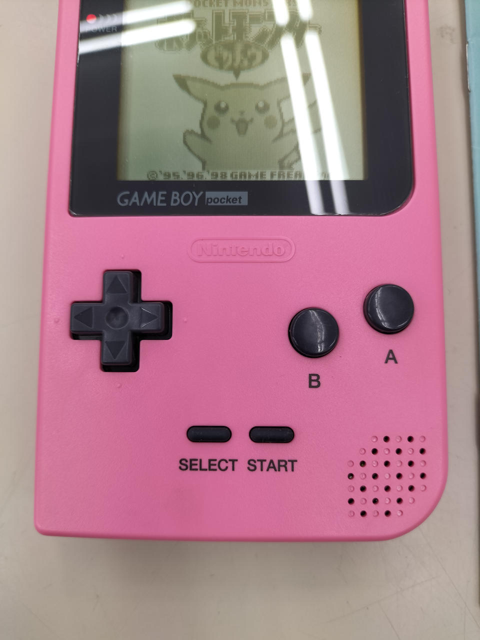 Nintendo Gameboy Pocket Pink MGB-S-PA Used in Japan