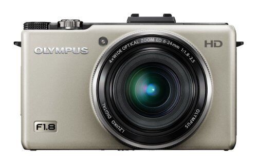 OLYMPUS Digital Camera XZ-1 Silver Premium Kit 10 million pixels Used in Japan