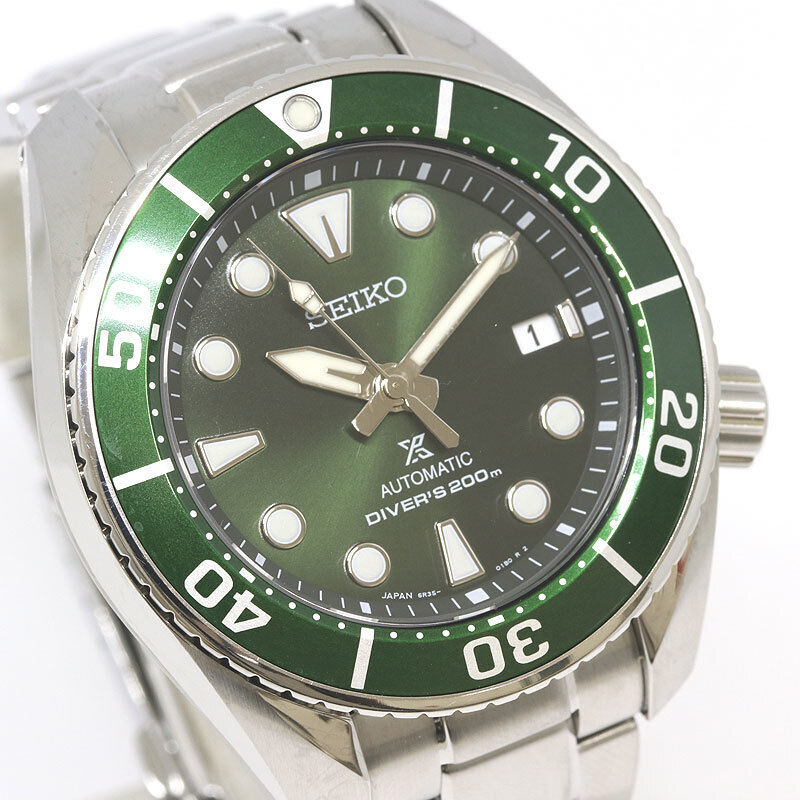 Seiko Watch Prospex Diver SBDC081 Automatic 6R35-00A0 Used in Japan F/S