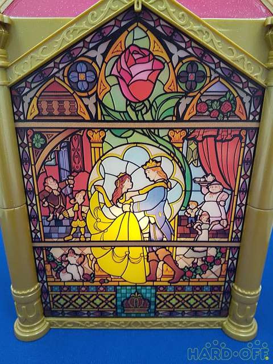 Rare Tokyo Disney Resort Popcorn Bucket Beauty and the Beast Used in Japan