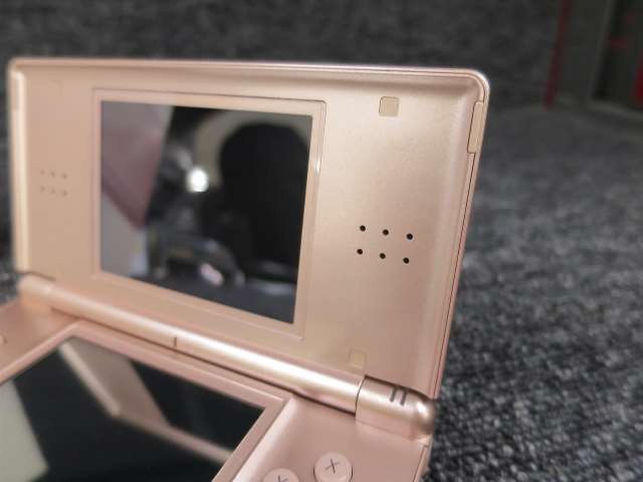 Nintendo DS Lite USG-001 Pearl Pink Used in Japan F/S