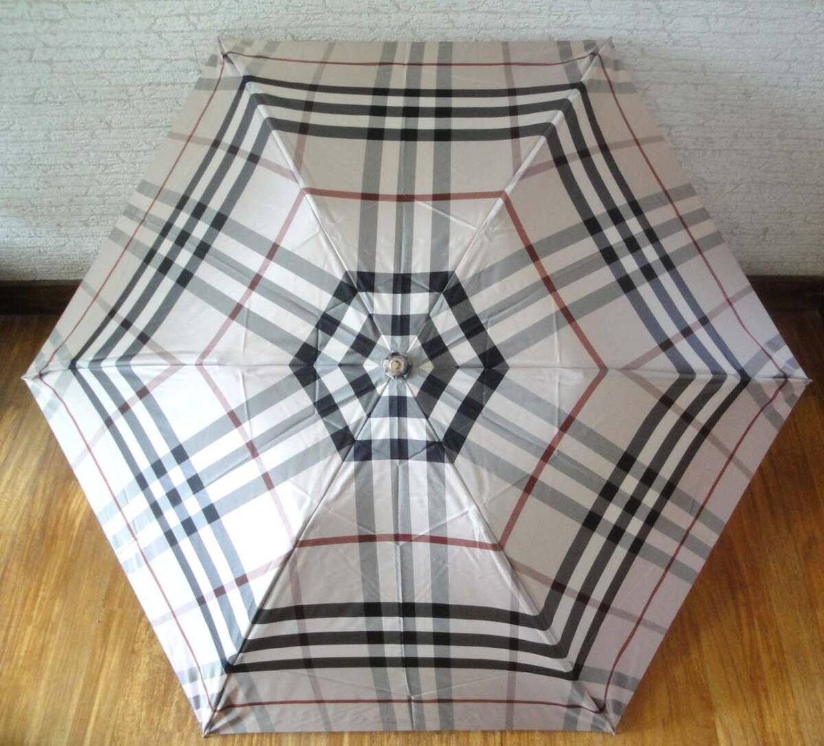 Near Mint BURBERRY folding umbrella Used in Japan F/S