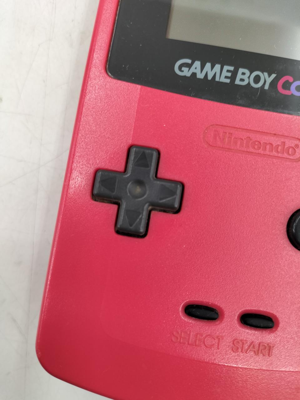 Nintendo Gameboy Color Red CGB-001 Used in Japan F/S