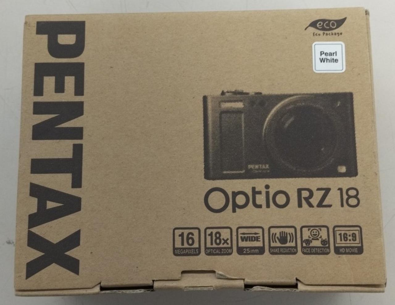 Pentax Digital camera Model number : OPTIO RZ18 Used in Japan