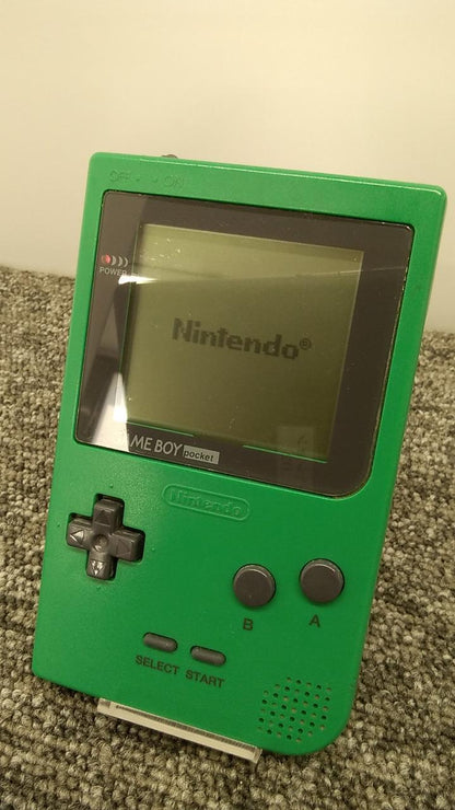 Nintendo Gameboy Pocket MGB-001 Green Used in Japan F/S