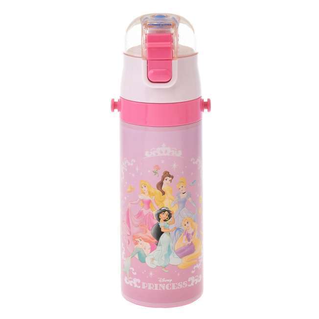 New Disney Princess Water Bottle with Strap Romantic Princess Back to School NEW