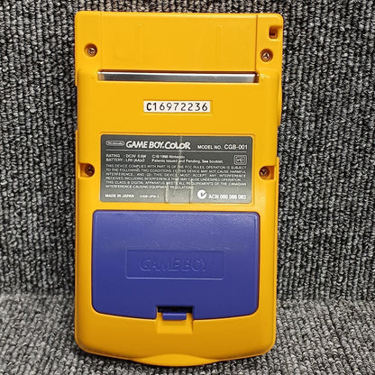 Nintendo Game Boy Color CGB-001 Yellow w/box Used in Japan F/S