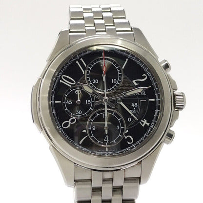 Seiko Watch Credor Pacificique Men's Chronograph SS Automatic 6S77-00B0 Used