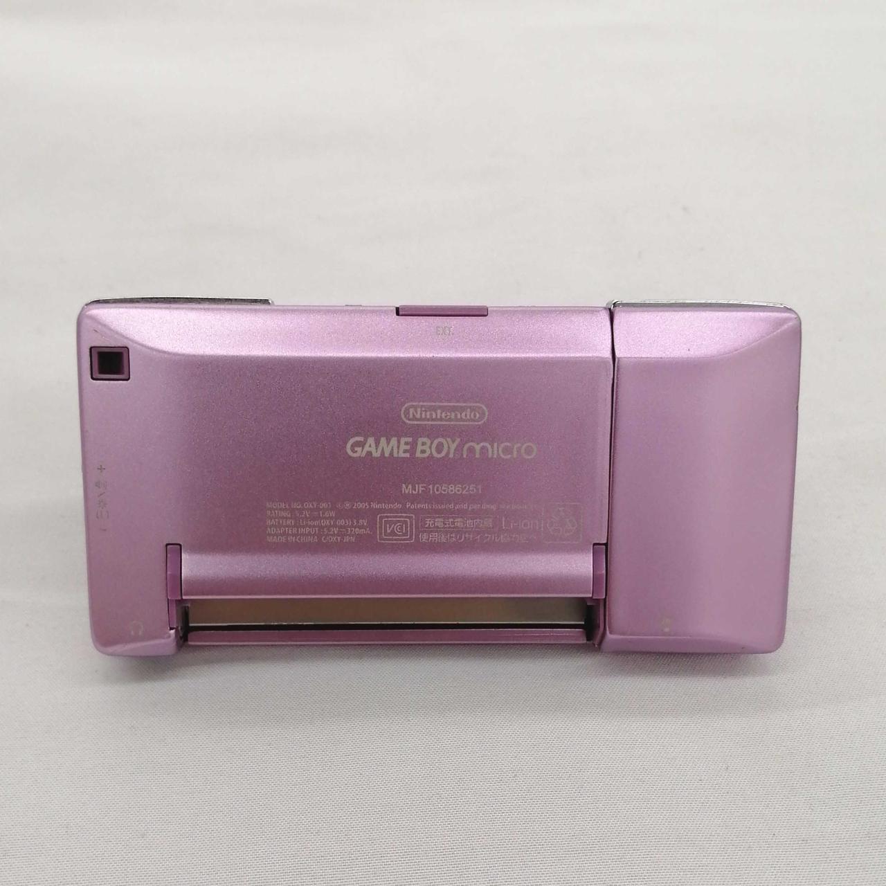 NINTENDO Model Number: OXY-001 Game Boy Micro Used in Japan 240822003