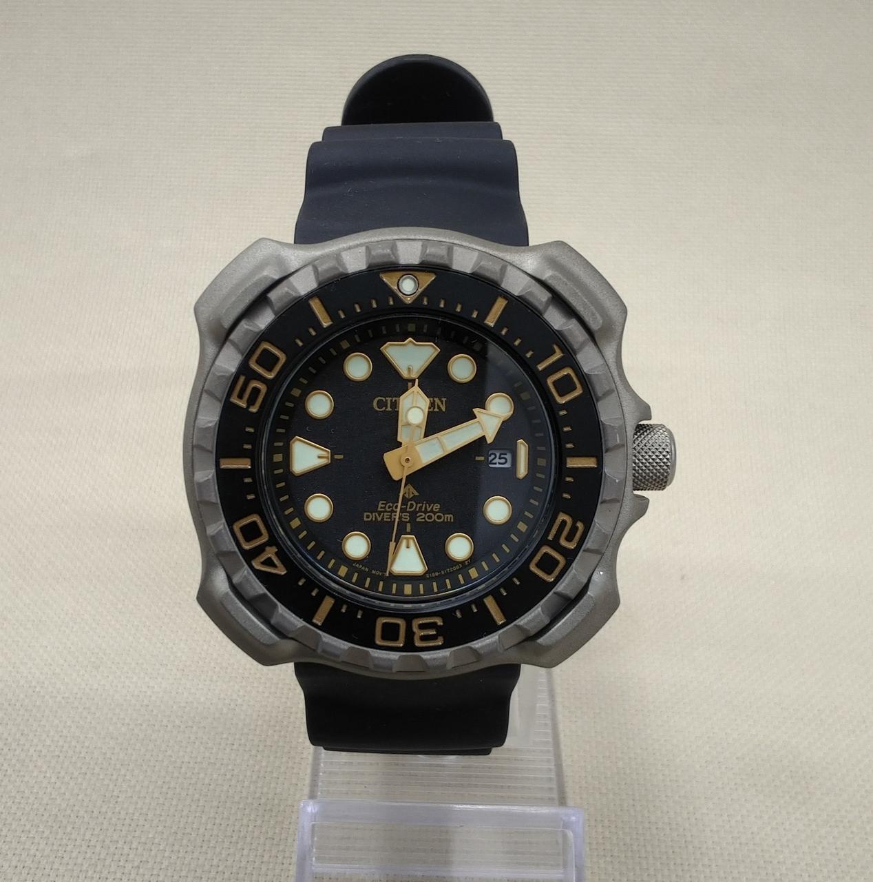 Citizen Watch PROMASTER DIVER'S200M E168-S126568 Used in Japan F/S