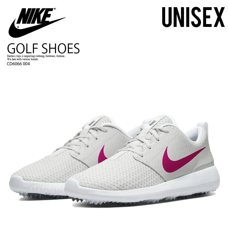 NIKE WMNS ROSHE G Unisex (Ladies model) Spikeless Golf Shoes US7.0 New JPN