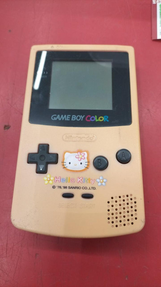 Nintendo Game Boy Color Hello Kitty Version CGB-001 Used in Japan F/S