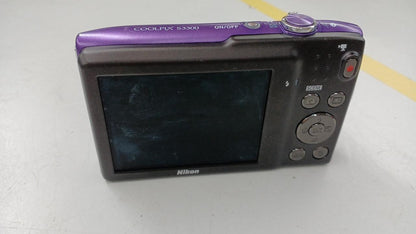 Nikon Coolpix Digital camera Model number: S3300 Used in Japan F/S