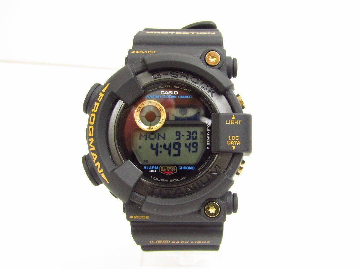 Casio G-SHOCK GW-8230B-9AJR Master of G FROGMAN 30th Anniversary Model Used F/S