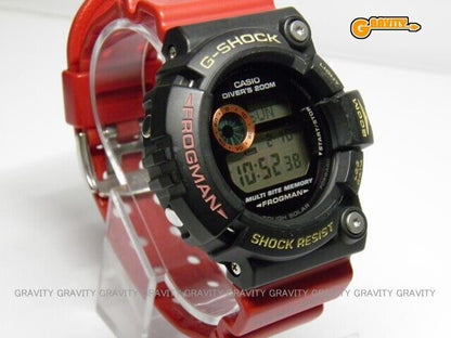 Rare Casio Watch G-Shock GW-200TCBK9-4JR BACK TO THE 90s FROGMAN Used in Japan