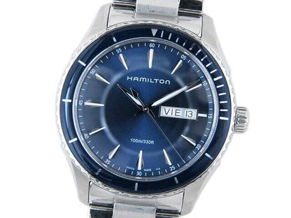 Hamilton Watch Jazzmaster Seaview Day Date H37551141 Used in Japan