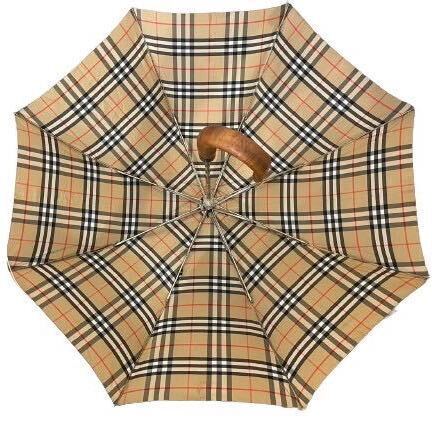 Burberry Nova Check Folding Umbrella Automatic Opening and Closing Used JPN F/S