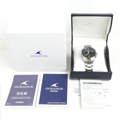 Casio Watch Oceanus Solar Electric Wave OCW-T150-1AJF w/box Used in Japan F/S