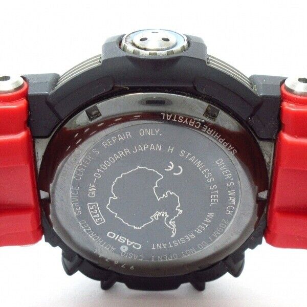 Rare Casio Watch G-SHOCK Frogman GWF-D1000ARR Boys Antarctic Survey ROV Used F/S