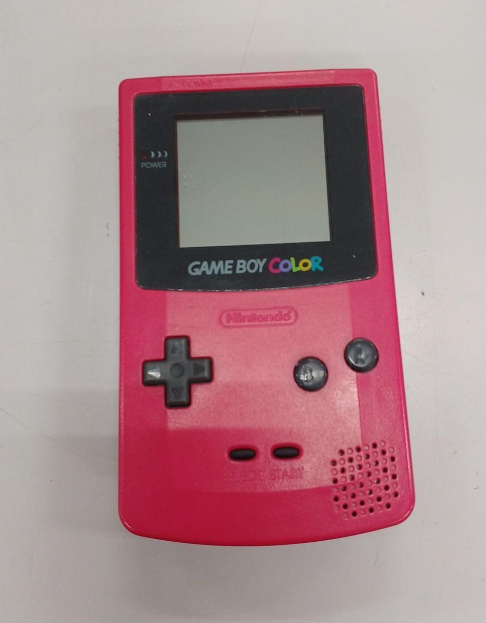 Nintendo Gameboy Color Red CGB-001 Used in Japan F/S