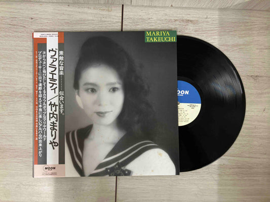 LP Record Mariya Takeuchi Variety w/obi Used in Japan F/S