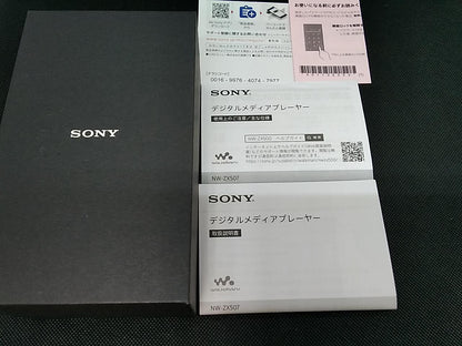 SONY Walkman Model number: NW-ZX507 Used in Japan 24080803 F/S